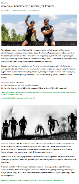 pokonaj spartan. spartan race, biegi przeszkodowe